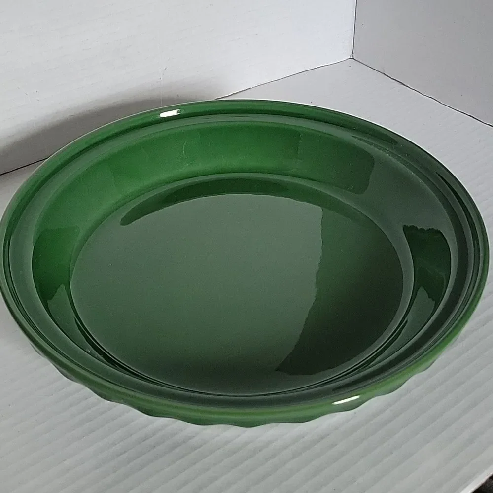 Fiestaware Fiesta Pie Plate Deep Dish Baker Baking Bake Bakeware Cookware Jade